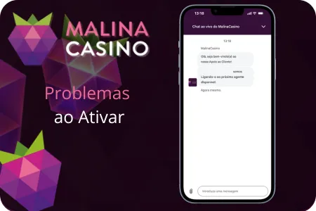 Malina Casino Problemas ao Ativar