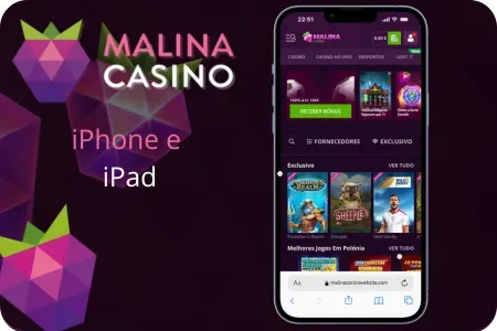 Malina Casin iPhone e iPad